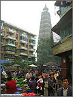 Pengzhou market