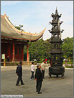 Temple courtyard