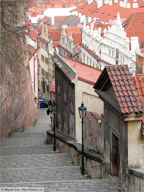Czech Republic: Prague: Steep streets