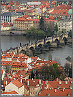 Charles Bridge from above