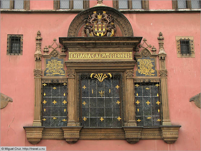 Czech Republic: Prague: Decorative window