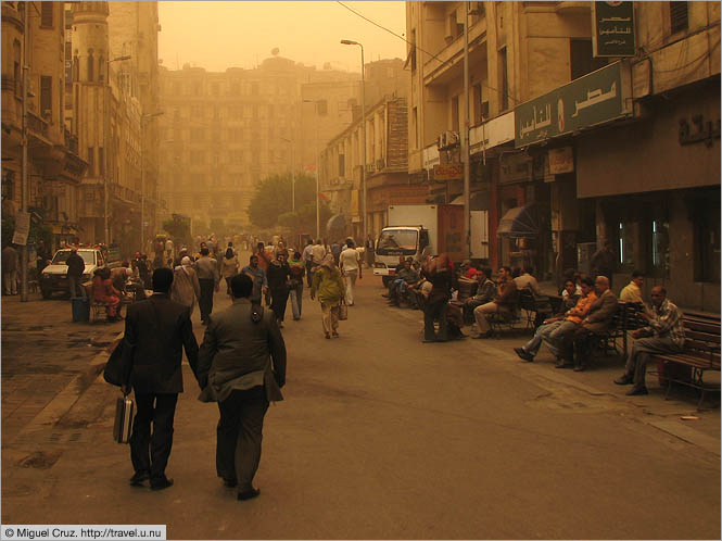 Egypt: Cairo: Sandstorm