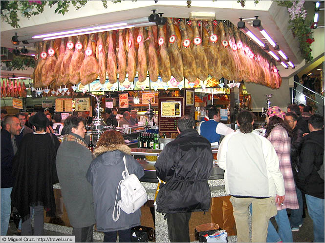 Spain: Madrid: Ham and beer, beer and ham