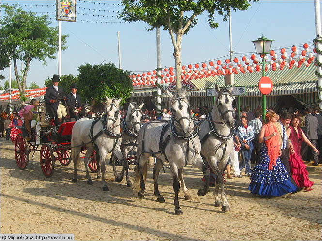 Spain: Seville: FÃ©ria: Carruaje