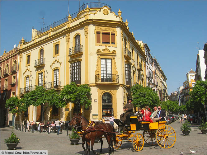 Spain: Seville: Plaza de Reyes