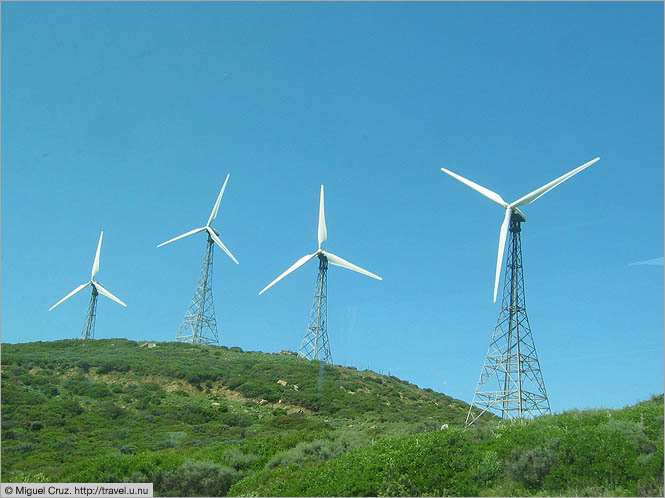 Spain: Tarifa: Wind farm