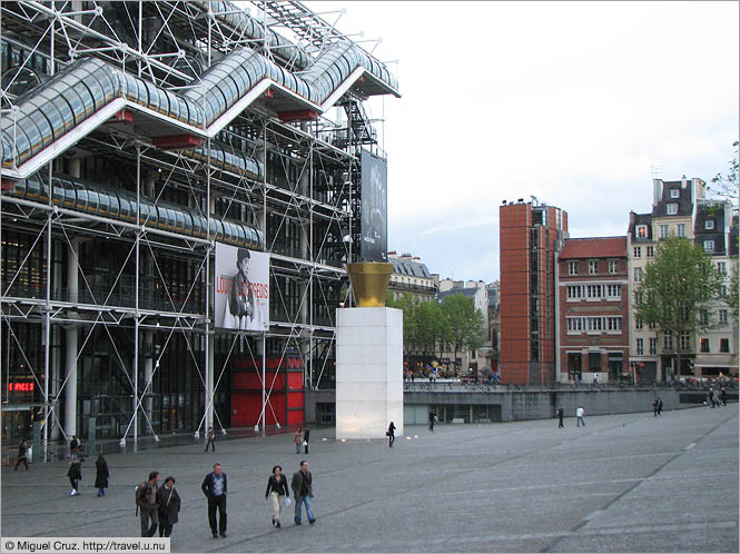 France: Paris: Pompidou Center