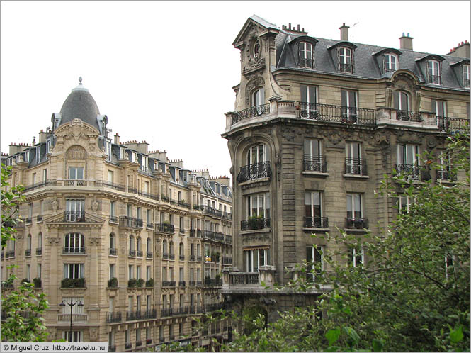 France: Paris: Apartment houses