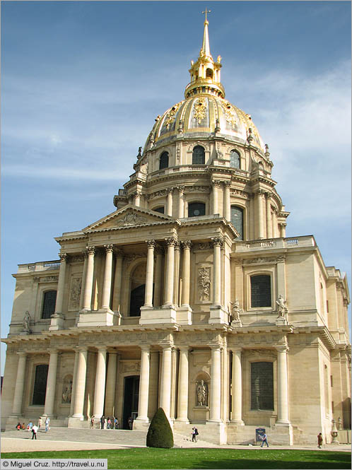 France: Paris: Hotel des Invalides