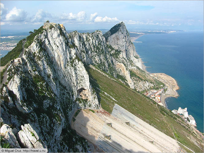 Gibraltar: View from the top of The Rock