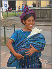 Indigenous woman with child