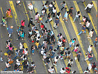 Crossing the street