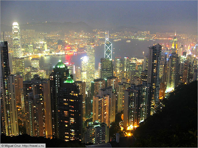 Hong Kong: Hong Kong Island: View from Victoria Peak