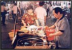 Al fresco dining on Temple Street