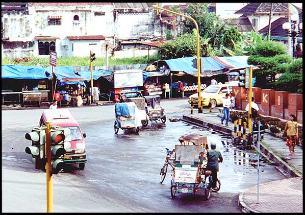 Indonesia: Sumatra: Early morning in Medan