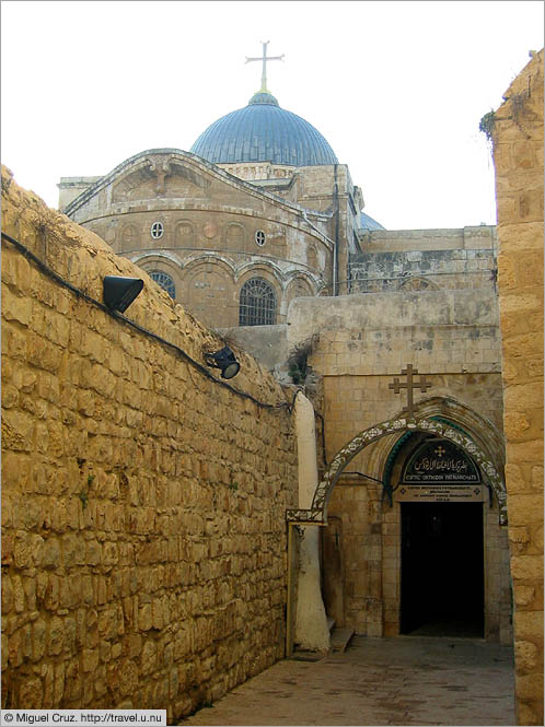 Israel: Jerusalem: Greek Orthodox church