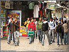 Palestinian boys on the way to school