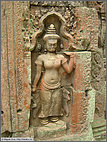 Detail of carving at Preah Khan