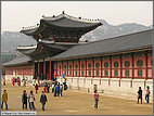 Tourists at Gyeongbokgung