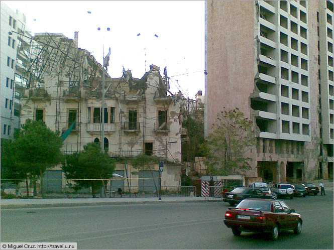 Lebanon: Beirut: Blast damage