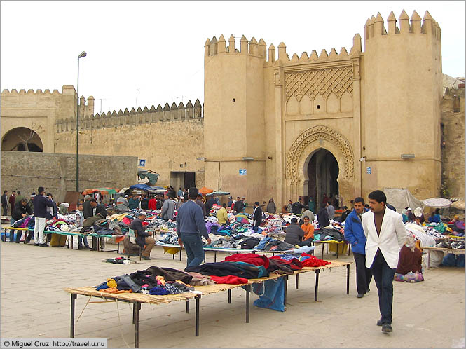 Morocco: Fes: Rummage sale