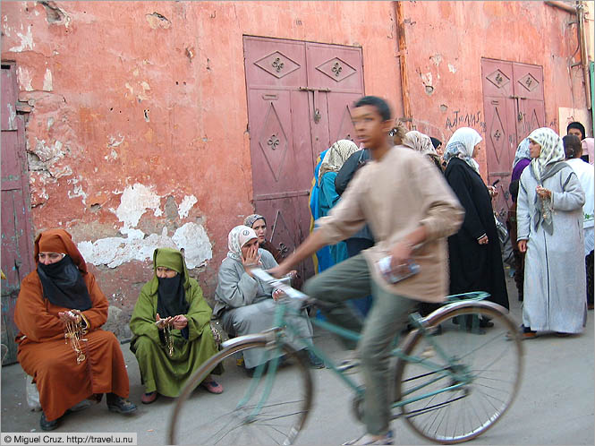 Morocco: Marrakech: Street scene