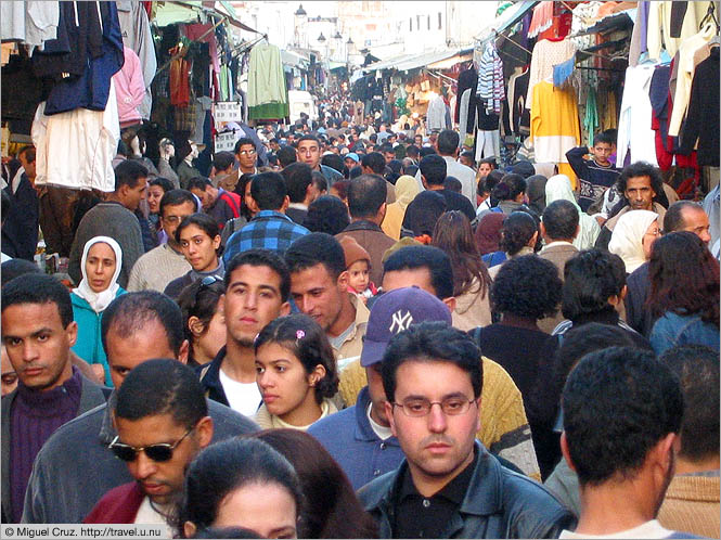 Morocco: Rabat: Market faces