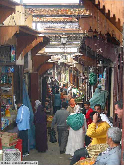Morocco: Fes: Deep in the souk
