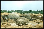 Traditional huts on the outskirts of Mopti