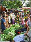 Evening vegetable market