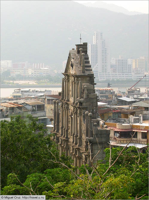 Macau: Facade of St. Paul's