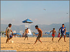 Beach football