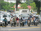 Traffic on Jalan Ampang