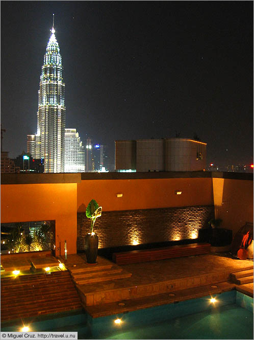 Malaysia: Kuala Lumpur: View from the Luna Bar