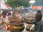 Lighting incense