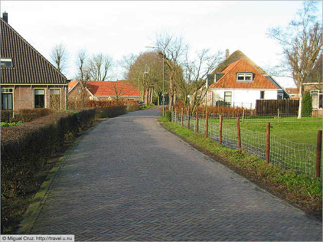 Netherlands: North Holland: Country road