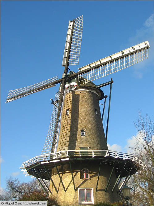Netherlands: Alkmaar: Windmill