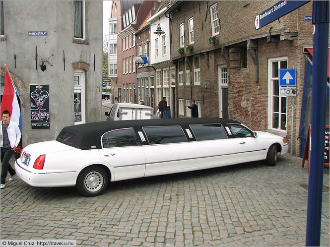 Netherlands: Den Bosch: No place for a stretch limo