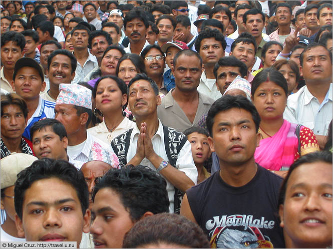 Nepal: Kathmandu: Nepali faces