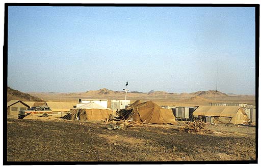 Saudi Arabia: Arabian Desert: Prospecting camp