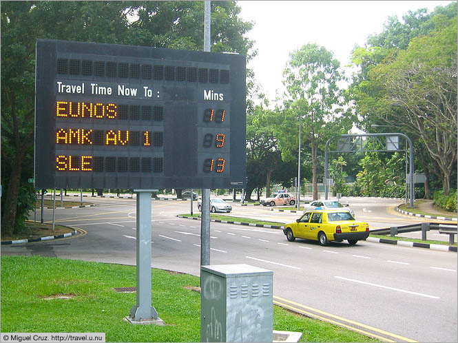 Singapore: Traffic down to a science