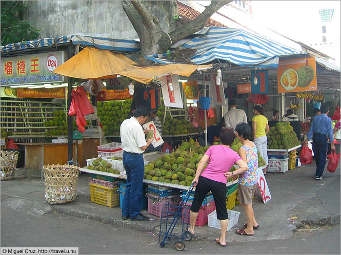 Singapore: Durian district