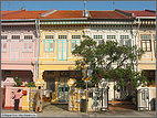 Colorful houses in Geylang