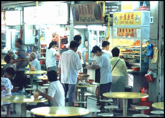 Singapore: Hawker centre on Jalan Besar