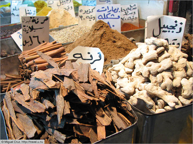 Syria: Damascus: Cinnamon