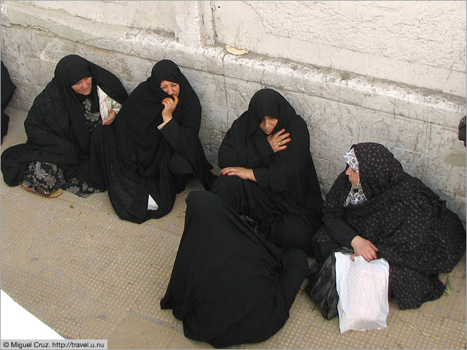 Syria: Damascus: Ladies' seating section