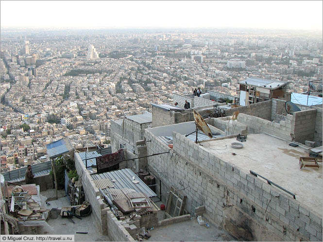 Syria: Damascus: Damascus stretching to infinity