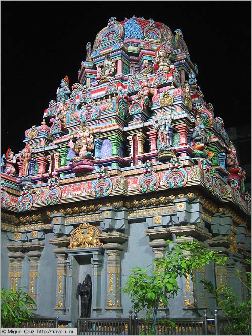 Thailand: Bangkok: Hindu temple on Silom Road