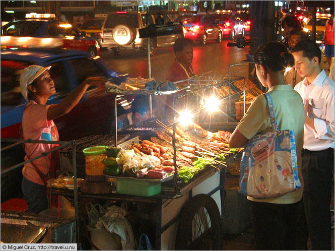 Thailand: Bangkok: Street food at Patpong Road