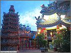 Chinese temple near the flower market